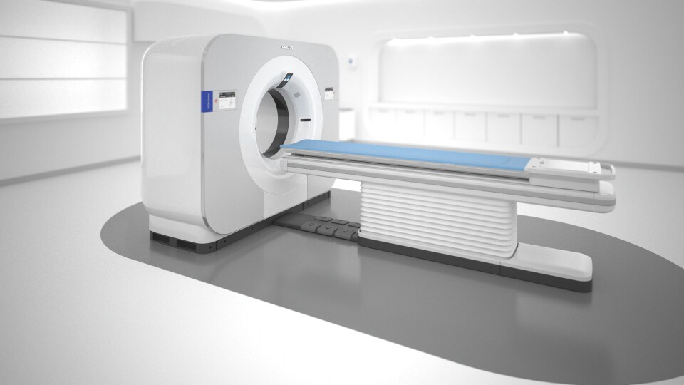 Photo of Philips Spectral CT 7500 system