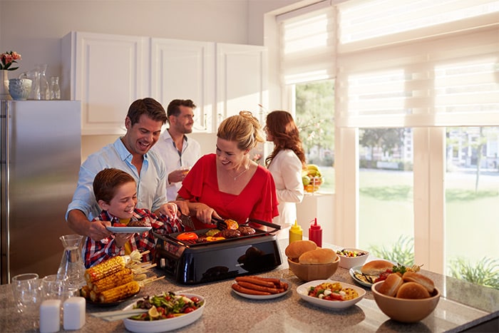 Philips smoke less online grill