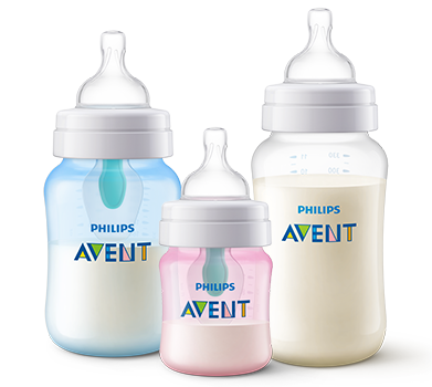 Avent Anti-colic baby bottles range