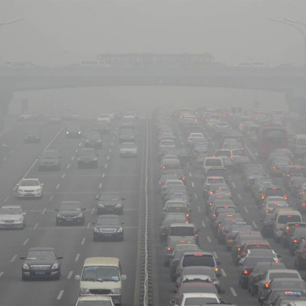 Toxic car emission