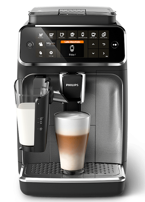 Coffee maker on sale with latte