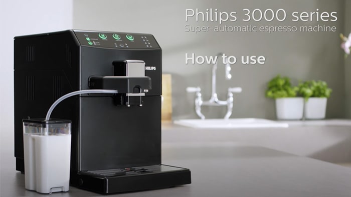 How to use Philips 3000 series