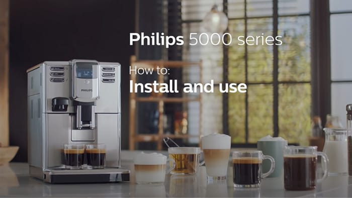 How to use Philips 5000 series