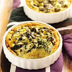 Baked Mini Spinach Quiches | Philips