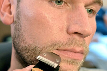 How to trim a beard